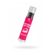 Массажное масло 2-в-1 с разогревающим эффектом и вкусом клубники со сливками - 50 мл. - Secret Play - купить с доставкой в Рубцовске