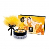 Массажная пудра с ароматом манго Luscious Mango - Shunga - купить с доставкой в Рубцовске