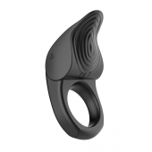 Черное эрекционное виброкольцо Vibro Lust Ring - MALESATION - в Рубцовске купить с доставкой