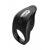 Черное эрекционное виброкольцо Vibro Lust Ring - MALESATION - в Рубцовске купить с доставкой