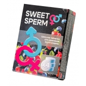 Шипучие таблетки для мужчин Sweet Sperm для изменения вкуса спермы (4 шт. по 0,5 гр.) - Капиталпродукт - купить с доставкой в Рубцовске