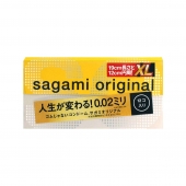 Презервативы увеличенного размера Sagami Original 0.02 XL-size - 12 шт. - Sagami - купить с доставкой в Рубцовске