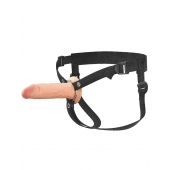Полый страпон на ремнях 6’’ Hollow Silicone Strap-on - Pipedream - купить с доставкой в Рубцовске