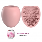 Розовый мастурбатор-яйцо Pleasure Egg I - Baile - в Рубцовске купить с доставкой