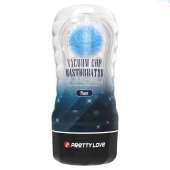 Прозрачный текстурированный мастурбатор Vacuum Cup Masturbator Planet - Baile - в Рубцовске купить с доставкой
