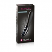 Черный вибратор с миостимуляцией Mystim Electric Eric Black Edition - 27 см. - MyStim - купить с доставкой в Рубцовске