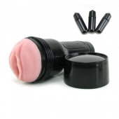 Мастурбатор-вагина Fleshlight - Vibro Pink Lady Touch с вибрацией - Fleshlight - в Рубцовске купить с доставкой