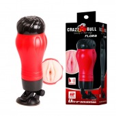 Мастурбатор-вагина  в тубе FLORA с вибрацией - Baile - в Рубцовске купить с доставкой