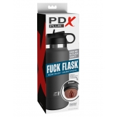 Смуглый мастурбатор-вагина в корпусе-бутылке F*ck Flask - Pipedream - в Рубцовске купить с доставкой