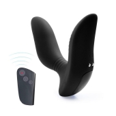 Черный вибромассажер простаты 3,5’’ Remote Control Curve P-spot Massager - 12 см. - Erokay - в Рубцовске купить с доставкой