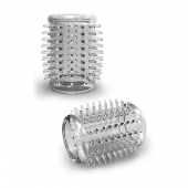 Прозрачная насадка с шипами STAY HARD COCK SLEEVE 01 CLEAR - Blush Novelties - в Рубцовске купить с доставкой