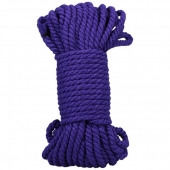 Фиолетовая верёвка для связывания и фиксации Bind Tie - 15,24 м. - Doc Johnson - купить с доставкой в Рубцовске