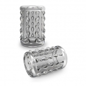 Прозрачная насадка с бороздками STAY HARD COCK SLEEVE 04 CLEAR - Blush Novelties - в Рубцовске купить с доставкой