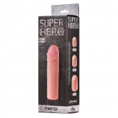 Фаллоудлинитель SUPER HERO Tempter - 16 см. - Lola Games - в Рубцовске купить с доставкой