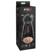 Мастурбатор-вагина с вибрацией Dirty Talk Starter Stroker - Pipedream - в Рубцовске купить с доставкой