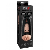 Мастурбатор-вагина с вибрацией Vibrating Mega Milker - Pipedream - в Рубцовске купить с доставкой