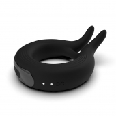 Черное эрекционное кольцо Marry Me Rechargeable Vibrating Cockring - Adrien Lastic - в Рубцовске купить с доставкой