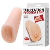 Телесный тугой мастурбатор-вагина Passion Lady - Baile - в Рубцовске купить с доставкой