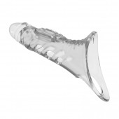 Прозрачная насадка на пенис - 22 см. - Baile - в Рубцовске купить с доставкой