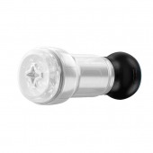 Набор PowerBlow   Feel Pocket Stroker Crystal: мастурбатор и интерактивная насадка - Kiiroo - в Рубцовске купить с доставкой