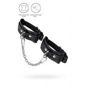 Черные мини-оковы со скруглёнными углами - Pecado - купить с доставкой в Рубцовске