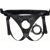 Пояс Hard Brutal для больших насадок - LOVETOY (А-Полимер) - купить с доставкой в Рубцовске