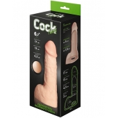 Телесный фаллоудлинитель с мошонкой Cock Next - 17 см. - LOVETOY (А-Полимер) - в Рубцовске купить с доставкой