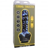 Черно-синяя мини-машина на присоске Tendril Thruster - 21,6 см. - Doc Johnson - купить с доставкой в Рубцовске