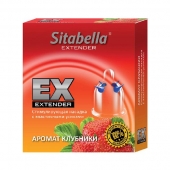 Стимулирующая насадка Sitabella Extender  Клубника - Sitabella - купить с доставкой в Рубцовске