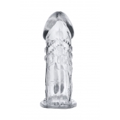 Прозрачная насадка на пенис Uco - 13 см. - A-toys - в Рубцовске купить с доставкой