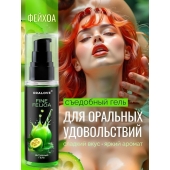 Съедобная смазка на водной основе с ароматом фейхоа - 60 гр. - Биоритм - купить с доставкой в Рубцовске