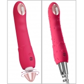 Малиновая насадка на душ с вибрацией Showers to orgasm - 20,1 см. - Orion - купить с доставкой в Рубцовске