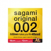 Презерватив увеличенного размера Sagami Original 0.02 XL-size - 1 шт. - Sagami - купить с доставкой в Рубцовске