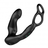 Черный двухмоторный массажер простаты Nexus Simul8 Wave Edition - Nexus Range - в Рубцовске купить с доставкой