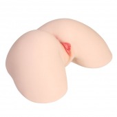 Мастурбатор-полуторс с двойным слоем материала Jenny Onahole Real Hips - KOKOS - в Рубцовске купить с доставкой