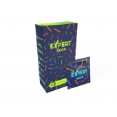 Светящиеся в темноте презервативы Expert Neon - 15 шт. - Expert - купить с доставкой в Рубцовске