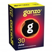 Ароматизированные презервативы Ganzo Juice - 30 шт. - Ganzo - купить с доставкой в Рубцовске