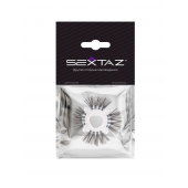 Эластичное эрекционное кольцо с черными «ресничками» - Sextaz - в Рубцовске купить с доставкой