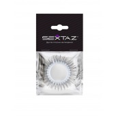 Круглое эрекционное кольцо с длинными «ресничками» - Sextaz - в Рубцовске купить с доставкой