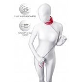 Красный ошейник с подкладкой из меха - ToyFa - купить с доставкой в Рубцовске