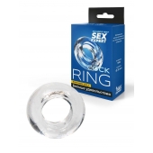 Прозрачное эрекционное кольцо-бублик - Sex Expert - в Рубцовске купить с доставкой