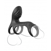 Черная насадка на пенис Ultimate Couples Cage Pro - Pipedream - в Рубцовске купить с доставкой