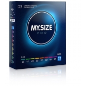 Презервативы MY.SIZE размер 72 - 3 шт. - My.Size - купить с доставкой в Рубцовске