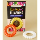 Цветное рельефное эрекционное кольцо Ellasring - Sitabella - в Рубцовске купить с доставкой