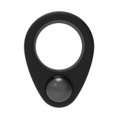 Черное эрекционное кольцо Cockring Single Weight - Dream Toys - в Рубцовске купить с доставкой