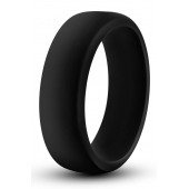 Черное эрекционное кольцо Silicone Go Pro Cock Ring - Blush Novelties - в Рубцовске купить с доставкой