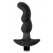 Черный вибромассажер простаты Prostate Massager 03 - 15,2 см. - Blush Novelties - в Рубцовске купить с доставкой