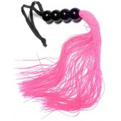 Розовая силиконовая плеть - 35,5 см. - Boys of Toys - купить с доставкой в Рубцовске