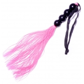 Розовая силиконовая плеть - 35,5 см. - Boys of Toys - купить с доставкой в Рубцовске