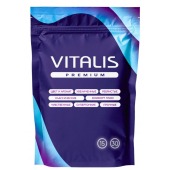 Ребристые презервативы VITALIS Premium Ribbed - 15 шт. - Vitalis - купить с доставкой в Рубцовске